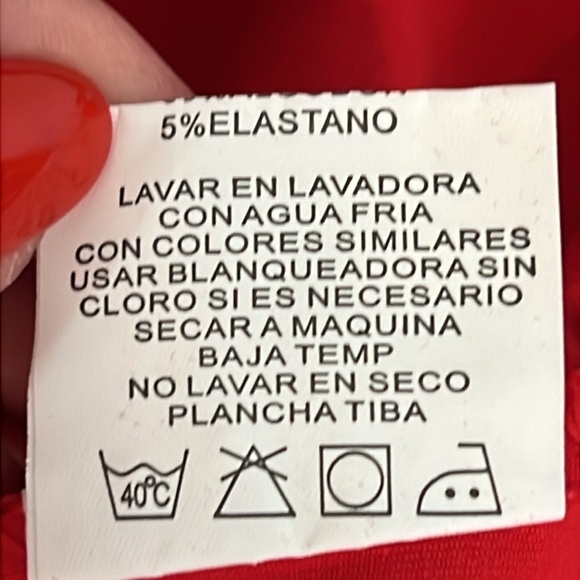 DenimLand Girl Power graphic Tee red size M - Picture 8 of 8